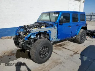 2025 Jeep Wrangler Rubicon with VIN 1C4RJXFN4SW536904, listed as a Copart auction lot 57415065 with 1,760 mi miles and Salvage title. Bid and sale history available at DreamBid. Image 1.