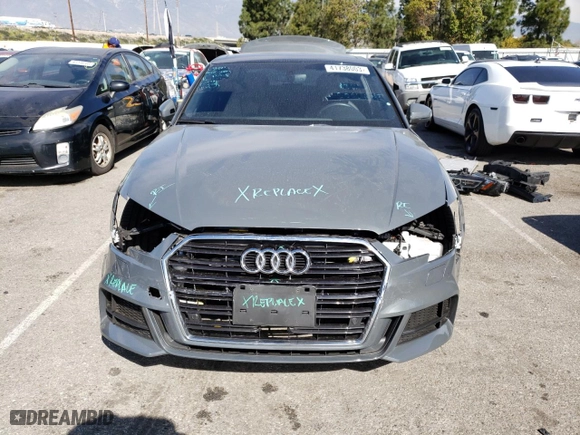 2018 Audi A3 Sedan Premium Plus with VIN WAUJ8GFF6J1030887, listed as a Copart auction lot 41738003 with 37,951 mi miles. Bid and sale history available at carsss.com. Image 5.