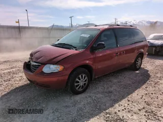 2005 Chrysler Town & Country LX with VIN 2C8GP44R35R309001, listed as a Copart auction lot 52157155 with 141,465 mi miles and Salvage Title. Bid and sale history available at carsss.com. Image 1.