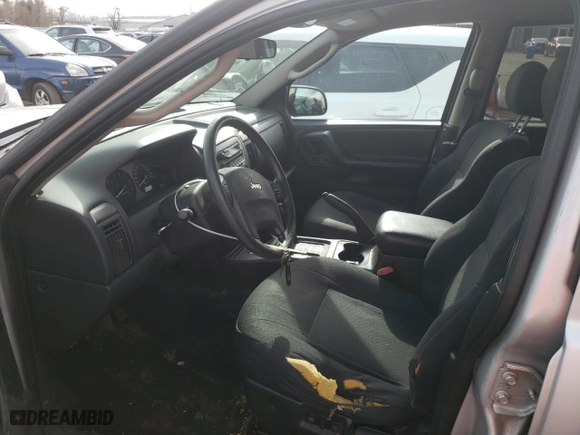 2004 Jeep Grand Cherokee Laredo with VIN 1J4GW48S54C117033, listed as a Copart auction lot 51934865 with 139,366 mi miles and Non Repairable. Bid and sale history available at carsss.com. Image 7.
