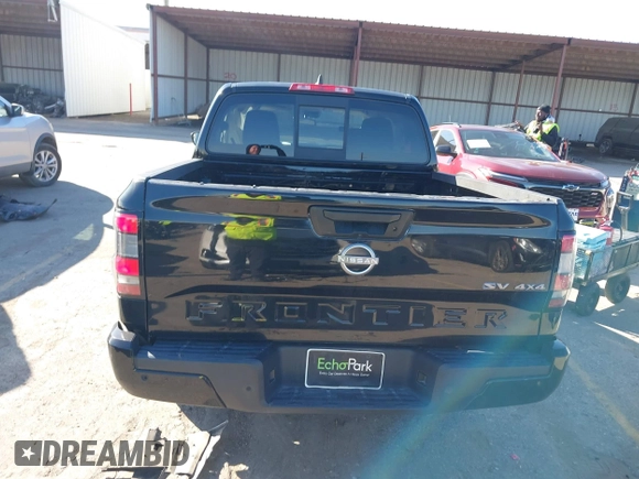 2022 Nissan Frontier S with VIN 1N6ED1EK1NN626559, listed as a IAAI auction lot 41241196 with 36,234 mi miles. Bid and sale history available at carsss.com. Image 16.