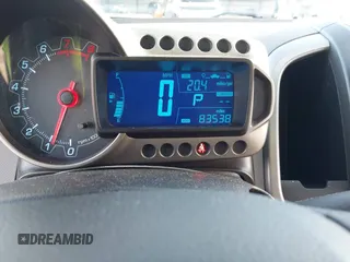 2013 Chevrolet Sonic LT with VIN 1G1JC5SB2D4147595, listed as a IAAI auction lot 41643641 with 83,538 mi miles and . Bid and sale history available at DreamBid. Image 7.
