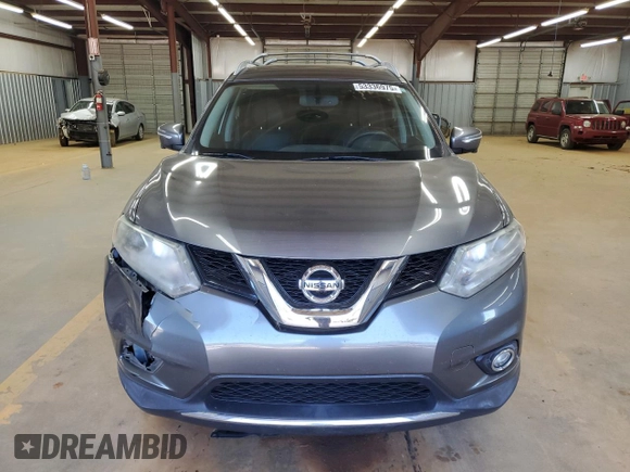 2015 Nissan Rogue SV with VIN 5N1AT2MVXFC857734, listed as a Copart auction lot 53336975 with 170,944 mi miles and Salvage Title. Bid and sale history available at DreamBid. Image 5.