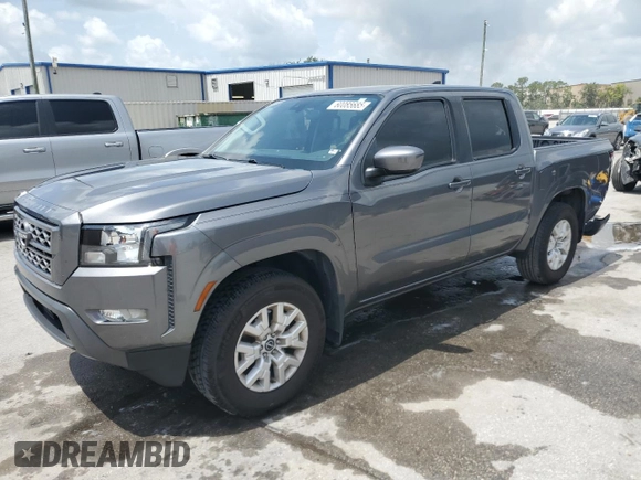 2022 Nissan Frontier SV z VIN 1N6ED1EJ0NN604995, wystawiony jako Copart lot #60085685 z przebiegiem 65 069 mil mil oraz Szkoda całkowita • Salvage title. Historia ofert i sprzedaży dostępna na DreamBid. Obrazek 1.