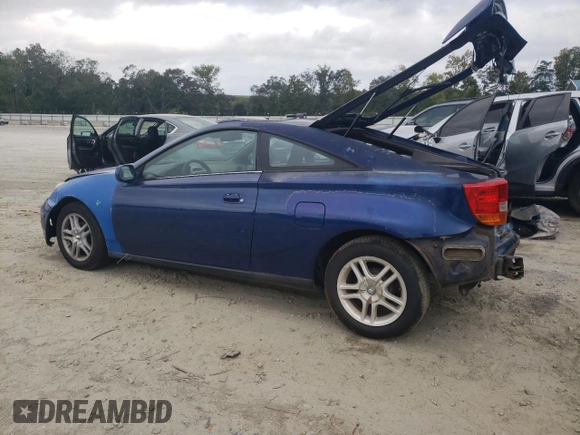 2000 Toyota Celica GT with VIN JTDDR32T2Y0012212, listed as a Copart auction lot 71262994 with 172,657 mi miles and Salvage Title. Bid and sale history available at carsss.com. Image 2.