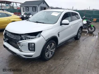 2022 Mitsubishi Outlander Sport ES with VIN JA4APUAUXNU016760, listed as a IAAI auction lot 41495024 with 62,217 mi miles. Bid and sale history available at carsss.com. Image 18.