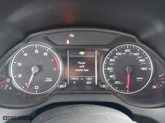 2011 Audi Q5 3.2L Premium Plus with VIN WA1DKAFPXBA063247, listed as a IAAI auction lot 41240885 with 110,412 mi miles. Bid and sale history available at carsss.com. Image 7.