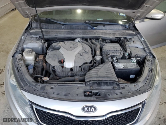 2012 Kia Optima SX with VIN 5XXGR4A66CG060155, listed as a Copart auction lot 53484585 with 0 mi miles and Clean Title. Bid and sale history available at carsss.com. Image 11.