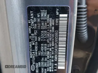 2023 Hyundai Kona N Line with VIN KM8K33A36PU995960, listed as a Copart auction lot 85613134 with 13,993 mi miles and Salvage Title. Bid and sale history available at carsss.com. Image 14.