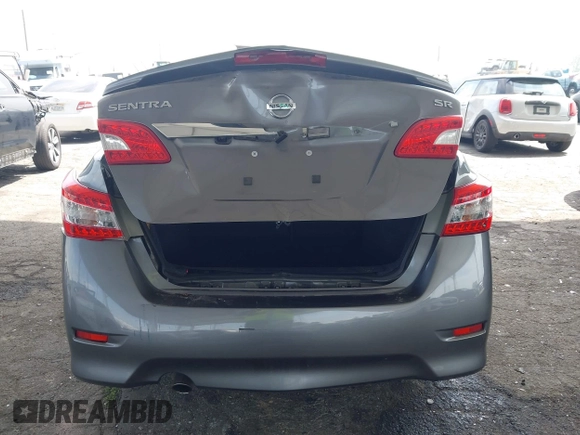 2015 Nissan Sentra SR with VIN 3N1AB7AP6FY217976, listed as a IAAI auction lot 42031415 with 130,572 mi miles and . Bid and sale history available at DreamBid. Image 16.