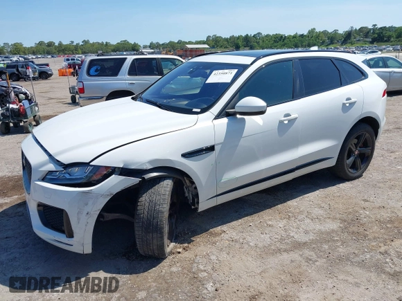 2018 Jaguar F-Pace S with VIN SADCM2FVXJA238034, listed as a IAAI auction lot 42350871 with 56,844 mi miles and . Bid and sale history available at DreamBid. Image 17.
