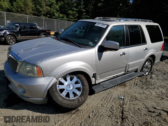 2004 Lincoln Navigator Luxury with VIN 5LMFU28R34LJ00328, listed as a Copart auction lot 69511894 with 120,338 mi miles and Salvage Title. Bid and sale history available at carsss.com. Image 1.