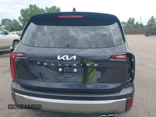 2025 Kia Telluride S with VIN 5XYP64GC0SG622891, listed as a IAAI auction lot 42781011 with 5,960 mi miles and . Bid and sale history available at DreamBid. Image 16.