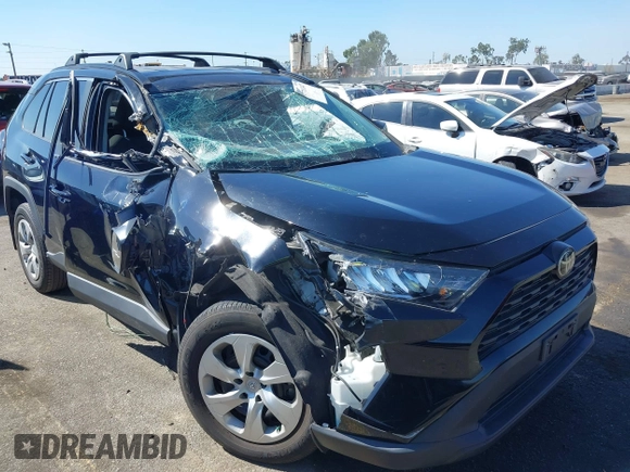 2020 Toyota RAV4 LE with VIN 2T3K1RFV8LW072304, listed as a IAAI auction lot 40094204 with 24,961 mi miles and . Bid and sale history available at DreamBid. Image 6.