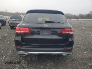 2018 Mercedes-Benz GLC with VIN WDC0G4KB4JV091533, listed as a Copart auction lot 51199755 with 33,567 mi miles and Salvage Title. Bid and sale history available at carsss.com. Image 6.