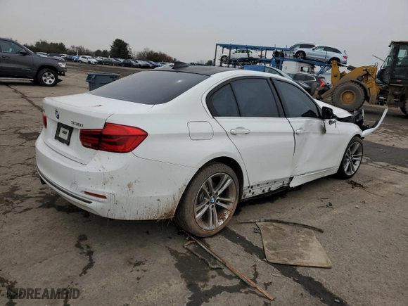 2018 BMW 3 Series 330i xDrive with VIN WBA8D9G51JNU72559, listed as a Copart auction lot 44770855 with 0 mi miles and Salvage Title. Bid and sale history available at carsss.com. Image 3.