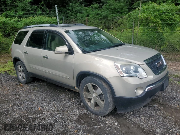 2010 GMC Acadia SLT1 with VIN 1GKLVMED1AJ168764, listed as a Copart auction lot 62559775 with 158,003 mi miles and Clean title. Bid and sale history available at DreamBid. Image 4.