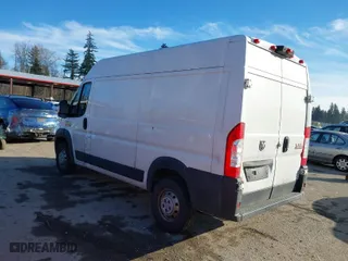 2019 Ram ProMaster Cargo Van with VIN 3C6TRVBG5KE562407, listed as a IAAI auction lot 41501197 with 65,290 mi miles. Bid and sale history available at carsss.com. Image 3.