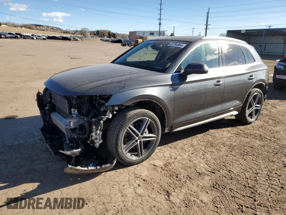 2022 Audi Q5 S line Prestige with VIN WA1F2AFY9N2077186, listed as a Copart auction lot 87294964 with 29,374 mi miles and Salvage Title. Bid and sale history available at carsss.com. Image 1.
