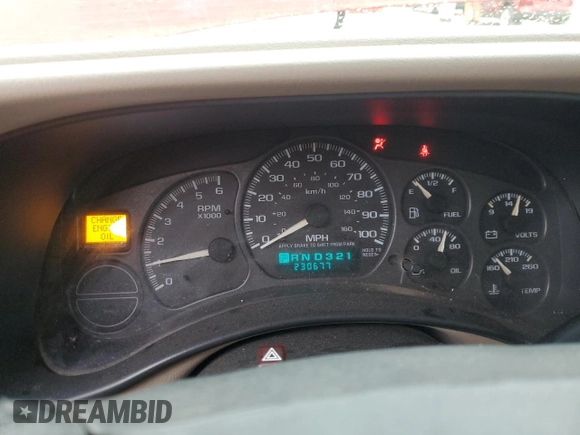 2002 Chevrolet Silverado 1500 LT with VIN 2GCEC19T221425212, listed as a Copart auction lot 52152355 with 230,677 mi miles and Non Repairable. Bid and sale history available at DreamBid. Image 9.