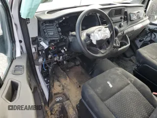 2024 Ford Transit Cargo with VIN 1FTBR1Y82RKA69031, listed as a Copart auction lot 49503815 with Not Provided miles and Salvage Title. Bid and sale history available at DreamBid. Image 8.