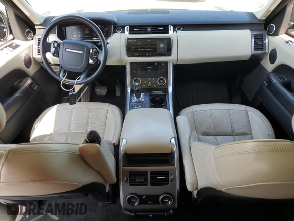 2020 Land Rover Range Rover Sport HSE with VIN SALWR2SUXLA747530, listed as a Copart auction lot 55449165 with 90,404 mi miles and Salvage title. Bid and sale history available at DreamBid. Image 8.