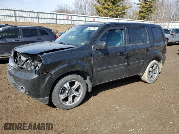2015 Honda Pilot SE with VIN 5FNYF4H35FB022190, listed as a Copart auction lot 50025885 with 91,215 mi miles and Non Repairable. Bid and sale history available at DreamBid. Image 1.
