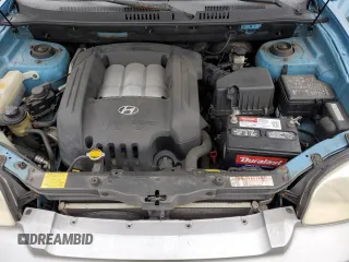 2003 Hyundai Santa Fe GLS with VIN KM8SC73D53U525667, listed as a Copart auction lot 46217945 with 160,469 mi miles and Salvage Title. Bid and sale history available at carsss.com. Image 13.