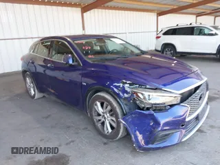 2017 Infiniti QX30 Sport with VIN SJKCH5CP7HA033365, listed as a IAAI auction lot 42542992 with 128,064 mi miles and . Bid and sale history available at DreamBid. Image 1.