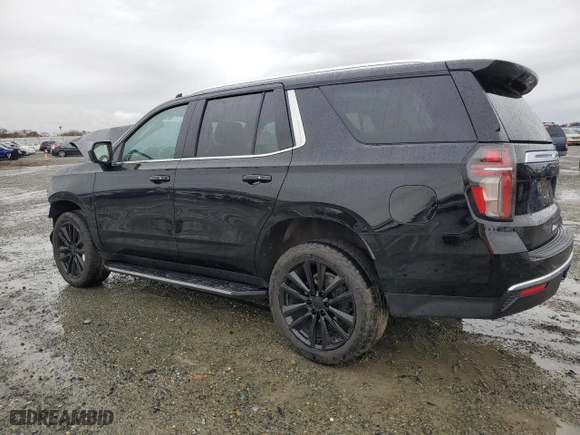 2023 Chevrolet Tahoe LS with VIN 1GNSKMED1PR541920, listed as a Copart auction lot 84626674 with 0 mi miles and Salvage Title. Bid and sale history available at carsss.com. Image 2.