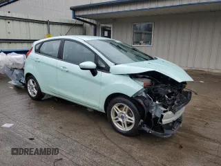 2019 Ford Fiesta SE with VIN 3FADP4EJ3KM154388, listed as a Copart auction lot 53260375 with 45,126 mi miles and Salvage Title. Bid and sale history available at DreamBid. Image 4.