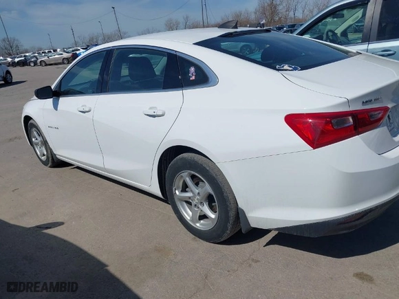 2018 Chevrolet Malibu LS with VIN 1G1ZB5ST1JF282596, listed as a IAAI auction lot 41823800 with 74,176 mi miles. Bid and sale history available at carsss.com. Image 14.