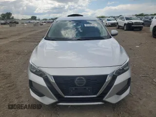 2021 Nissan Sentra S z VIN 3N1AB8BV1MY252750, wystawiony jako Copart lot #55727335 z przebiegiem 83 856 mil mil oraz Szkoda całkowita • Salvage title. Historia ofert i sprzedaży dostępna na DreamBid. Obrazek 5.