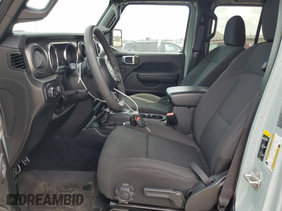 2023 Jeep Wrangler Sport S z VIN 1C4HJXDN7PW681537, wystawiony jako Copart lot #63458155 z przebiegiem 18 602 mil mil oraz Szkoda całkowita • Salvage title. Historia ofert i sprzedaży dostępna na DreamBid. Obrazek 7.