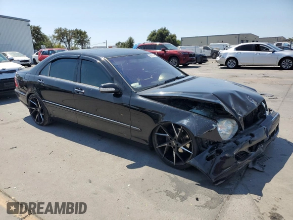 2004 Mercedes-Benz S-Class 4.3L with VIN WDBNG70J54A392247, listed as a Copart auction lot 69625334 with 223,233 mi miles and Salvage Title. Bid and sale history available at carsss.com. Image 4.