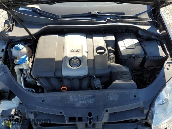 2009 Volkswagen Rabbit S with VIN WVWDA71K59W147903, listed as a Copart auction lot 76706654 with 73,297 mi miles and Salvage title. Bid and sale history available at DreamBid. Image 11.