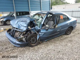 2002 Kia Rio with VIN KNADC123726175185, listed as a Copart auction lot 66943204 with 0 mi miles and Salvage Title. Bid and sale history available at carsss.com. Image 1.