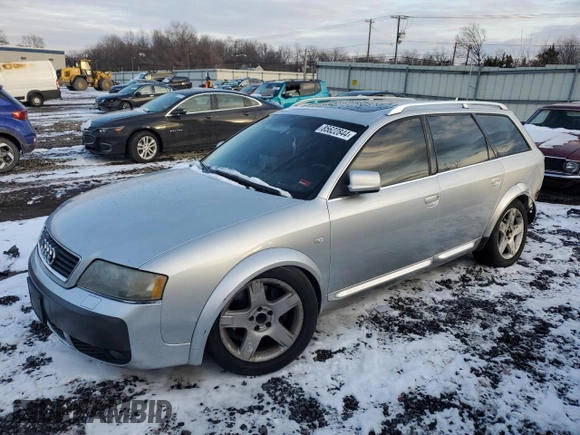 2005 Audi allroad A6 V8 with VIN WA1YD64B85N000760, listed as a Copart auction lot 85622844 with 137,580 mi miles and Salvage Title. Bid and sale history available at DreamBid. Image 1.