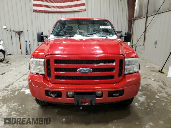 2005 Ford F-250 XL с VIN 1FTSX21565EB43099, выставлен на аукционе Copart как лот 47590915 с пробегом 160 810 миль миль и На запчасти • Non repairable. История ставок и продаж доступна на DreamBid. Изображение 5.