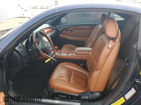 2006 Lexus SC with VIN JTHFN48Y569009647, listed as a Copart auction lot 43081855 with 71,351 mi miles and Salvage Title. Bid and sale history available at carsss.com. Image 7.