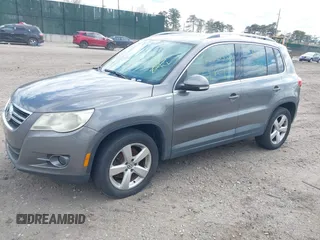 2010 Volkswagen Tiguan SEL with VIN WVGAV7AX3AW529317, listed as a IAAI auction lot 42059046 with Not provided miles and . Bid and sale history available at DreamBid. Image 2.