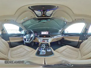 2022 BMW 7 Series 750i xDrive with VIN WBA7U2C02NCJ27538, listed as a Copart auction lot 42022885 with 29,083 mi miles and Salvage title. Bid and sale history available at DreamBid. Image 14.