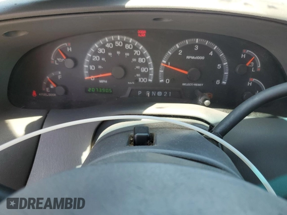 2002 Ford F-150 XL with VIN 1FTRX18L82NB06824, listed as a Copart auction lot 57342315 with 207,390 mi miles and Salvage title. Bid and sale history available at DreamBid. Image 9.