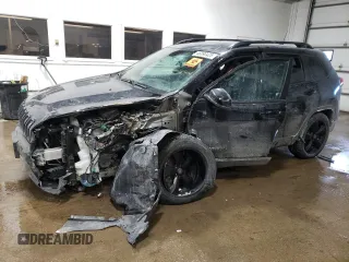 2018 Jeep Cherokee Limited with VIN 1C4PJMDX6JD541199, listed as a Copart auction lot 46090425 with 0 mi miles and Salvage Title. Bid and sale history available at carsss.com. Image 1.