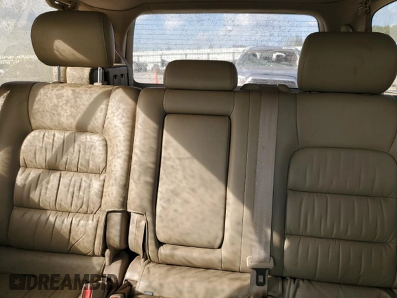 2002 Lexus LX 470 z VIN JTJHT00W623517039, wystawiony jako Copart lot #51458785 z przebiegiem 219 906 mil mil oraz Tytuł czysty. Historia ofert i sprzedaży dostępna na DreamBid. Obrazek 10.