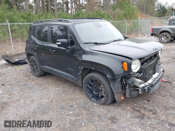 2020 Jeep Renegade Latitude with VIN ZACNJABB6LPL74339, listed as a IAAI auction lot 41525951 with 117,530 mi miles and . Bid and sale history available at DreamBid. Image 1.