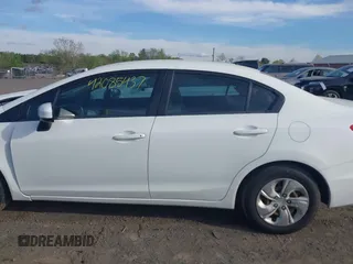 2014 Honda Civic Sedan LX with VIN 2HGFB2F5XEH500867, listed as a IAAI auction lot 42085437 with 92,687 mi miles. Bid and sale history available at carsss.com. Image 14.