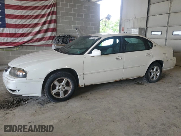 2005 Chevrolet Impala LS with VIN 2G1WH52K459141643, listed as a Copart auction lot 55638805 with 198,497 mi miles and Clean Title. Bid and sale history available at DreamBid. Image 1.