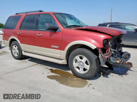 2007 Ford Expedition Eddie Bauer с VIN 1FMFU17597LA47036, выставлен на аукционе Copart как лот 56936735 с пробегом 205 701 миль миль и Списание • Salvage title. История ставок и продаж доступна на DreamBid. Изображение 4.