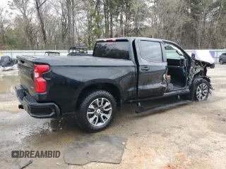 2024 Chevrolet Silverado 1500 RST with VIN 2GCUDEED3R1265107, listed as a Copart auction lot 45484095 with 8,903 mi miles and Salvage Title. Bid and sale history available at carsss.com. Image 3.